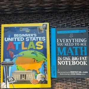 National Geographic Kids Beginner's United States Atlas - Yellow and Blue